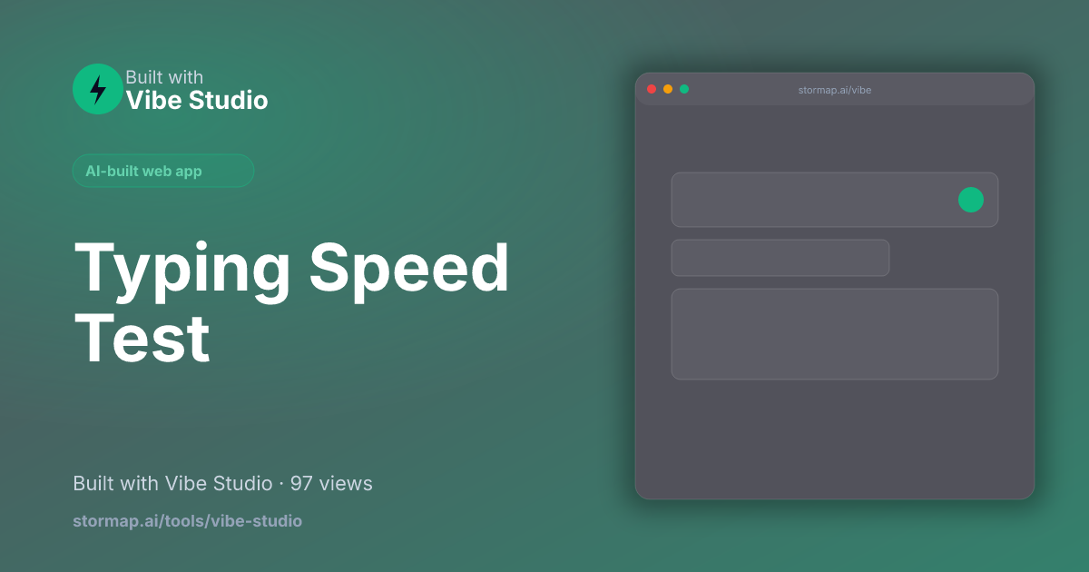 Typing Speed Test preview